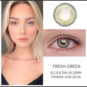 Fresh Green lens Eye Shadows